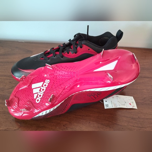 Adidas Icon 6 Bounce - Red Size 10 baseball cleat - Picture 4 of 6